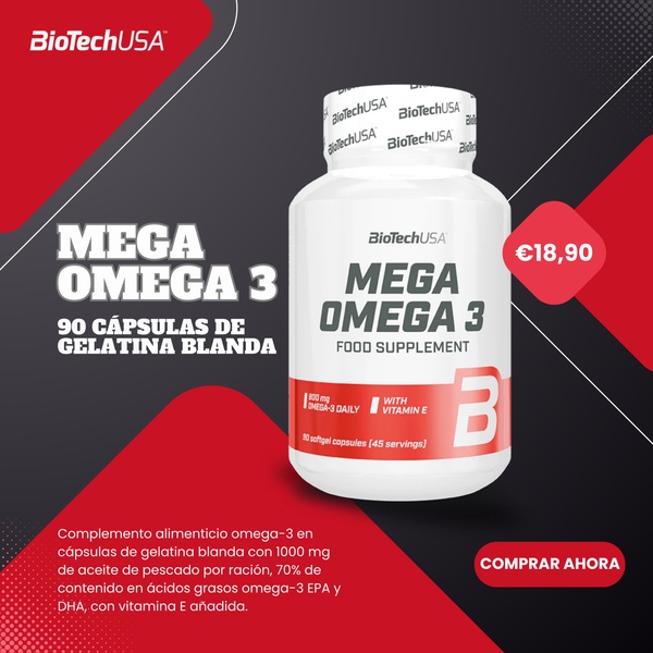 A clean, high-contrast product-centric advertisement for a fish oil softgel supplement, featuring clear pricing and key benefit callouts.
